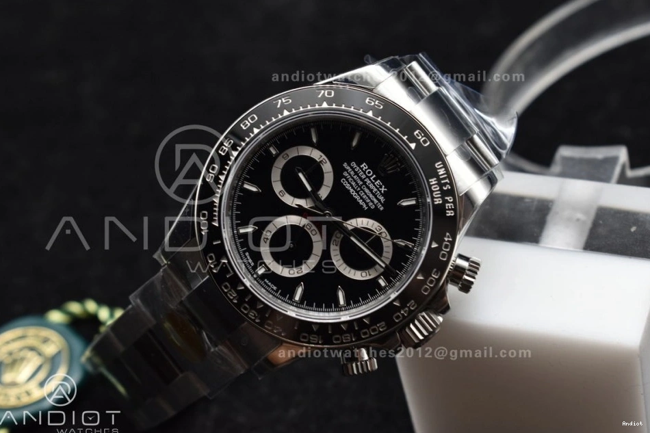 Edition Case Daytona SH4130 ZF 2023 904L SS and Best Dial Bracelet Black 1:1 126500 0502